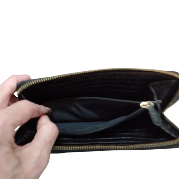 Coach Black Leather Wallet - Picture 6 of 10